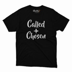 Called Plus Chosen Gospel Men & Women Regular Fit T-shirt - Image 2