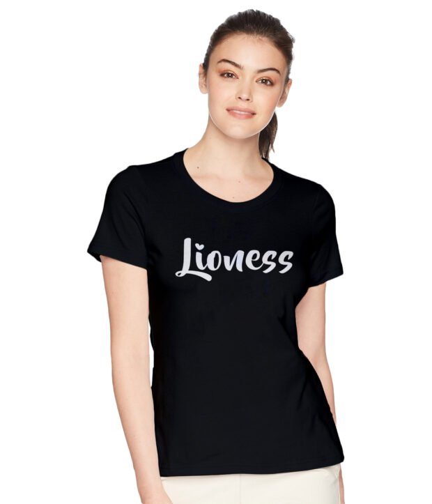 Lioness Cotton Women Regular Fit T-shirt