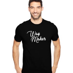Way Maker Gospel Cotton Men & Women Regular Fit T-shirt - Image 3