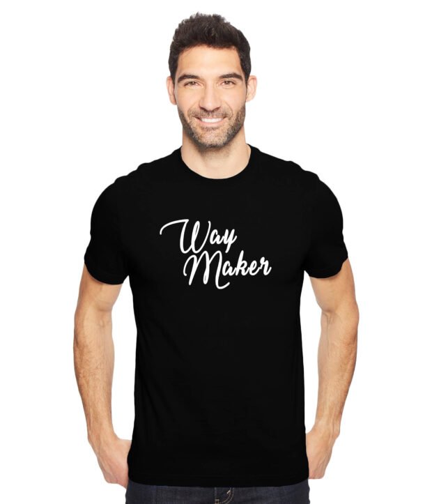 Way Maker Gospel Cotton Men & Women Regular Fit T-shirt - Image 3