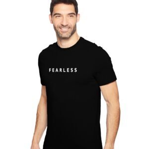 Fearless Cotton Men & Women Regular Fit T-shirt - Image 2