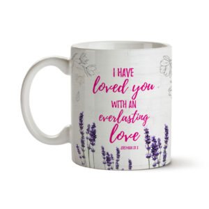Everlasting Love ceramic mugs for gifts