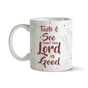Taste & See the Lord is Good Gospel Mug for gifts