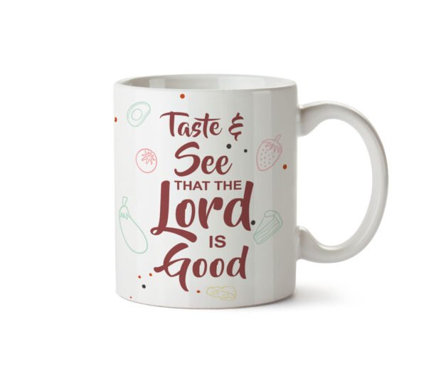 Taste & See the Lord is Good Gospel Mug for gifts