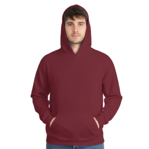 Maroon Hoodie _ Grafiteez Store