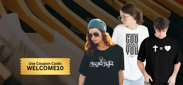 Wear the word share the story Gospel Tshirts