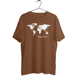 Go Into All the World and Preach the Gospel Mark 16:15 Cotton Tshirt