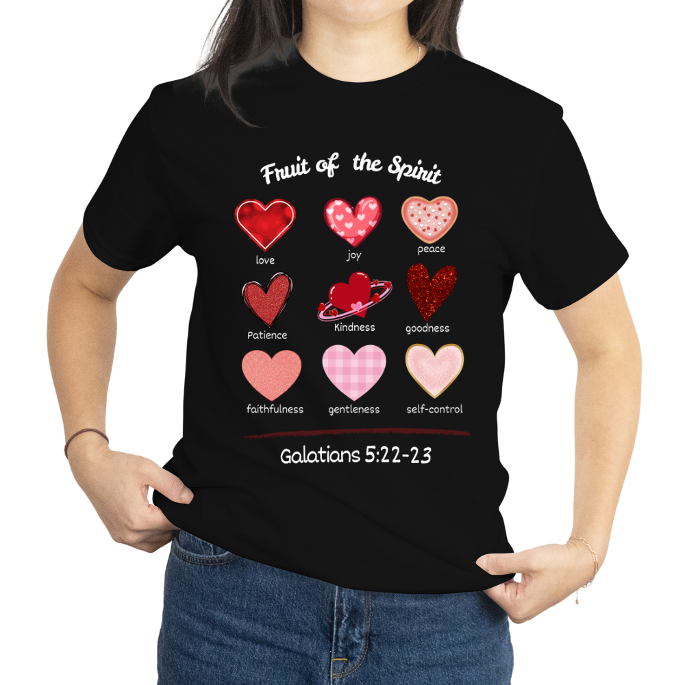 9 Fruit of the Spirit Women’s Regular Fit Cotton T-Shirt